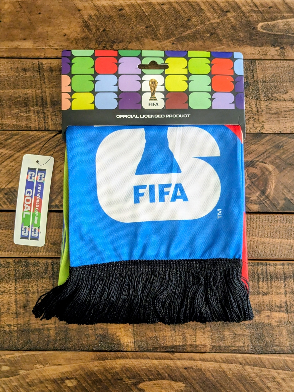 Official FIFA World Cup 2026 Fan Scarf Licensed Soccer Bufanda 64" GOAL NWT